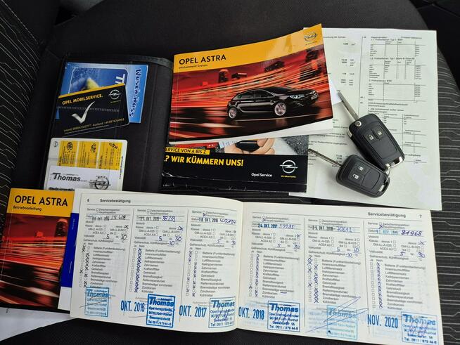 Opel Astra Oryginał Stan Bezwypadkowy  I Właściciel Serwis do końca Zielona Łąka - zdjęcie 11