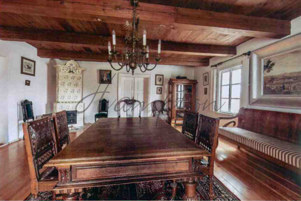 Wspaniały modrzewiowy Dwór z ogrodem i z 2 stawami Sulerzyż - zdjęcie 1