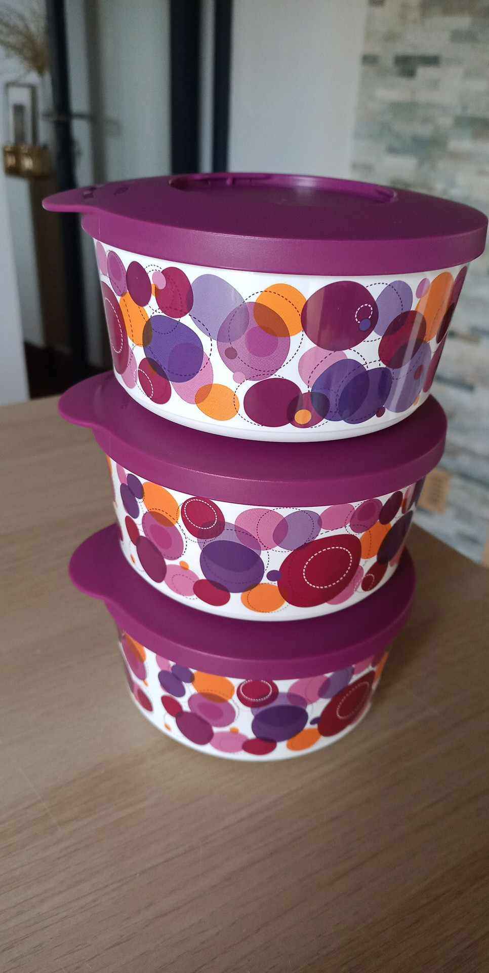 3szt Tupperware ILUMINA pojemnik miska 550mil  - NOWE Śródmieście - zdjęcie 6