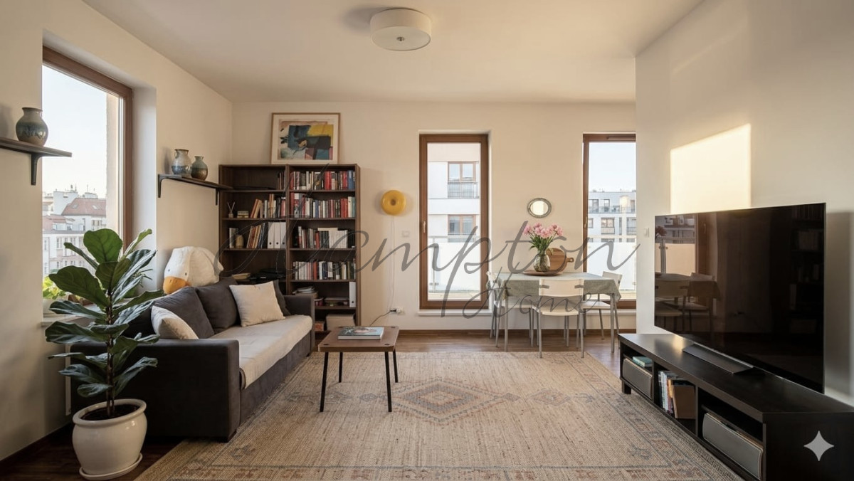 2 pokojowy apartament  Marina Mokotów, garaż Mokotów - zdjęcie 2