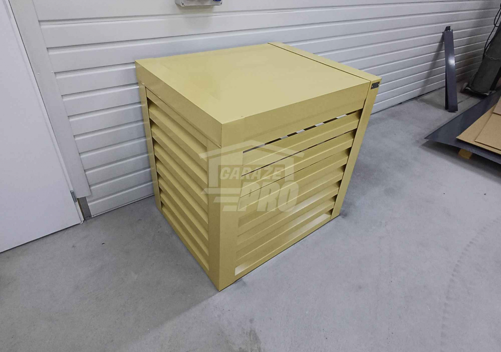 Osłona pompy ciepła 90x80x90 cm żółty Zabudowa GP503 Gdańsk - zdjęcie 4