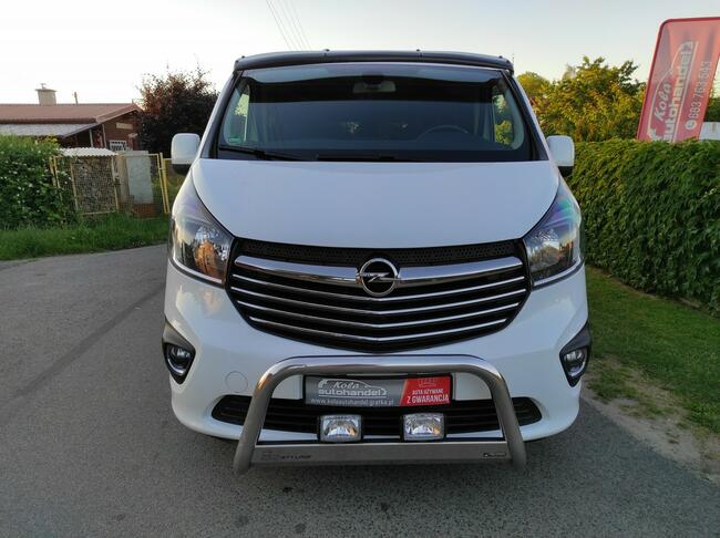 Opel Vivaro 8 osobowy 12.2015 Orurowany Webasto Max Long Opłaty Gwaran Lubrza - zdjęcie 6