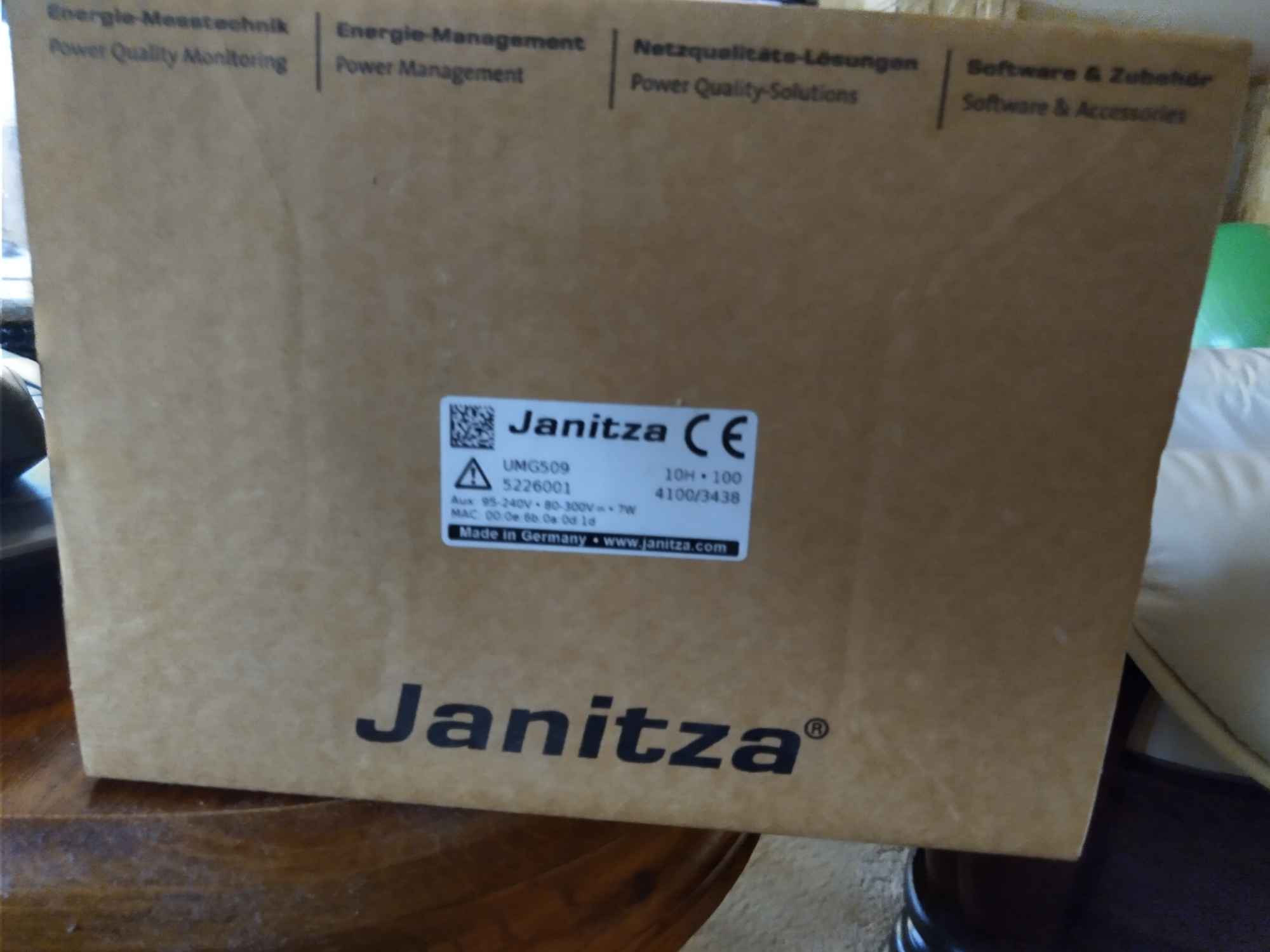 Analizator jakości prądu Janitza UMG 509 Kielce - zdjęcie 1