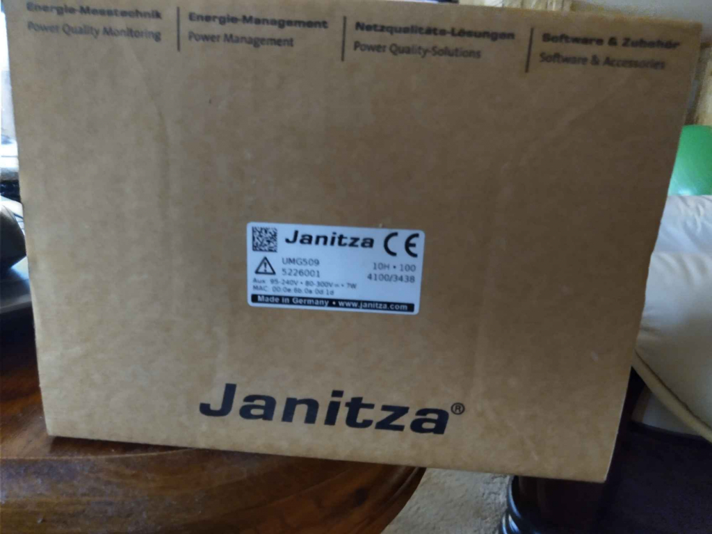 Analizator jakości prądu Janitza UMG 509 Kielce - zdjęcie 1