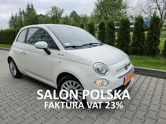 Fiat 500 Fvat/Krajowy/Dolcevita/Bezwypadkowy/Panorama Balice - zdjęcie 1