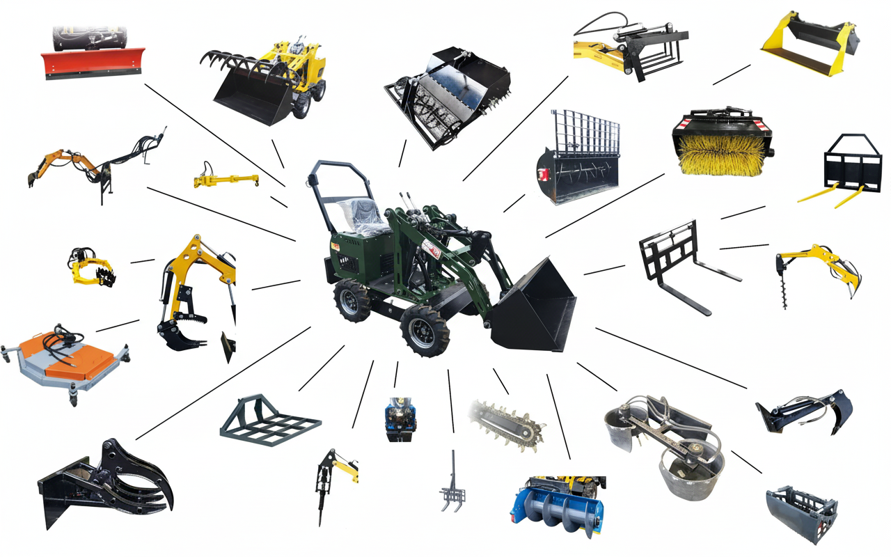 Osprzęt Rolniczy Budowlany + Koparki Ładowarki Wozidła POLSKIE Toruń - zdjęcie 8