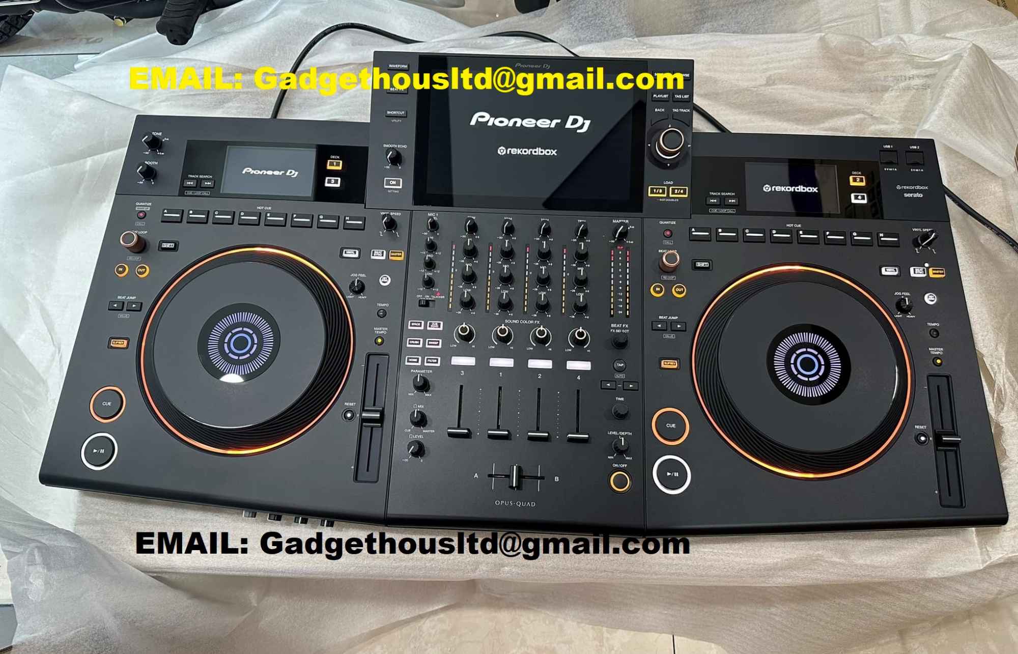 Pioneer OPUS-QUAD DJ System/ Pioneer XDJ-RX3 DJ System/ Pioneer XDJ-XZ Psie Pole - zdjęcie 2