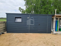 Schowek - domek ogrodowy 4,5x2m  brama dwuskrzydłowa okno  dach  ID995 Zgorzelec - zdjęcie 4