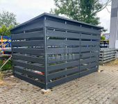 Wiata śmietnikowa 4x2m Antracyt - furtka TS1139 Radom - zdjęcie 3