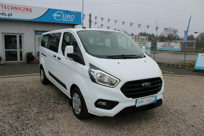 Ford Transit Custom L2 LONG Salon Polska F-vat Gwarancja 9 miejsc Warszawa - zdjęcie 4