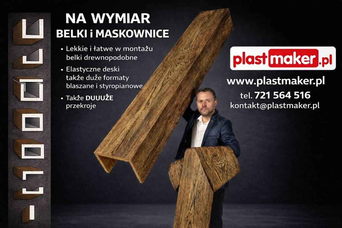 MASKOWNICE na wymiar - belki dekoracyjne DREWNOPODOBNE Bemowo - zdjęcie 1