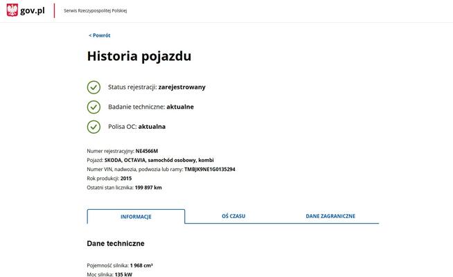 Škoda Octavia VRS 2.0 Diesel Moc 184KM Automat Bogato Wyposażony Elbląg - zdjęcie 3