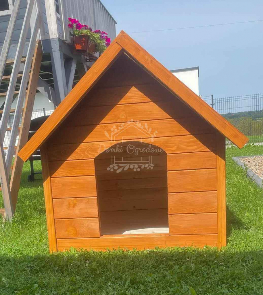 Buda dla psa Rozmiar "XL" - Pinia - Dach dwuspadowy ID835 Pabianice - zdjęcie 2