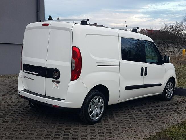 Fiat Doblo MAXI 5 OSÓB  DŁUGI KLIMA 6-BIEGÓW I-WŁAŚCICIEL KRAJOWY AC Poręba - zdjęcie 4