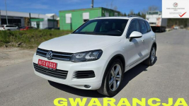 Volkswagen Touareg 4x4 ledy automat bixenon R-LINE  biała perła