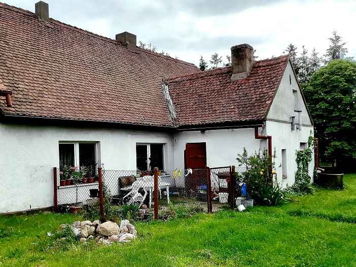 Sprzedam dom na wsi z zabudowaniami gospodarczymi, duża działka Nowa Jabłona - zdjęcie 3