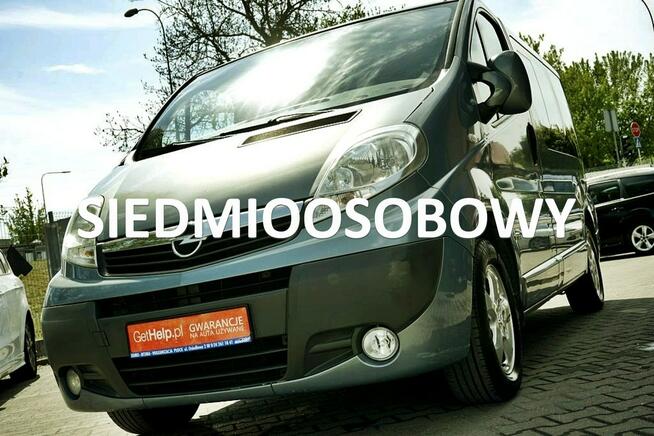 Opel Vivaro 2,0CDTI Klima, 7 osób, alu R16, 2006r. Płock - zdjęcie 1