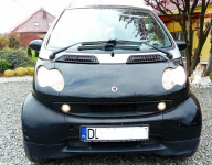 SMART fortwo 2002rok klima .szklany dach. alufelgi. Świdnica - zdjęcie 3