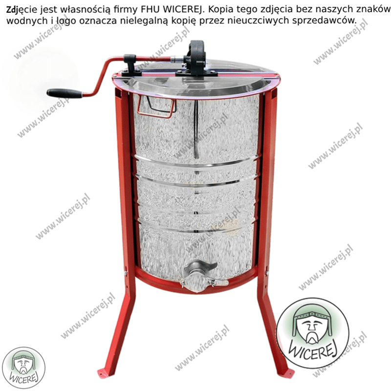 Miodarka 3 Ramkowa Diagonalna Ręczna Uniwersalna Jaśliska - zdjęcie 9