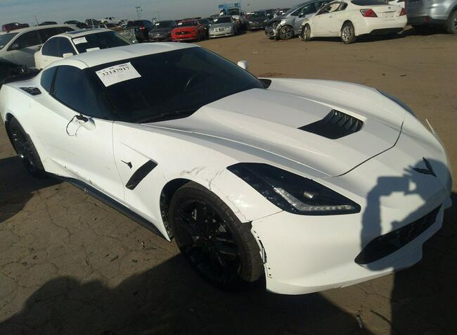 Chevrolet Corvette 1LT, 2019, 6.2L, od ubezpieczalni Warszawa - zdjęcie 2