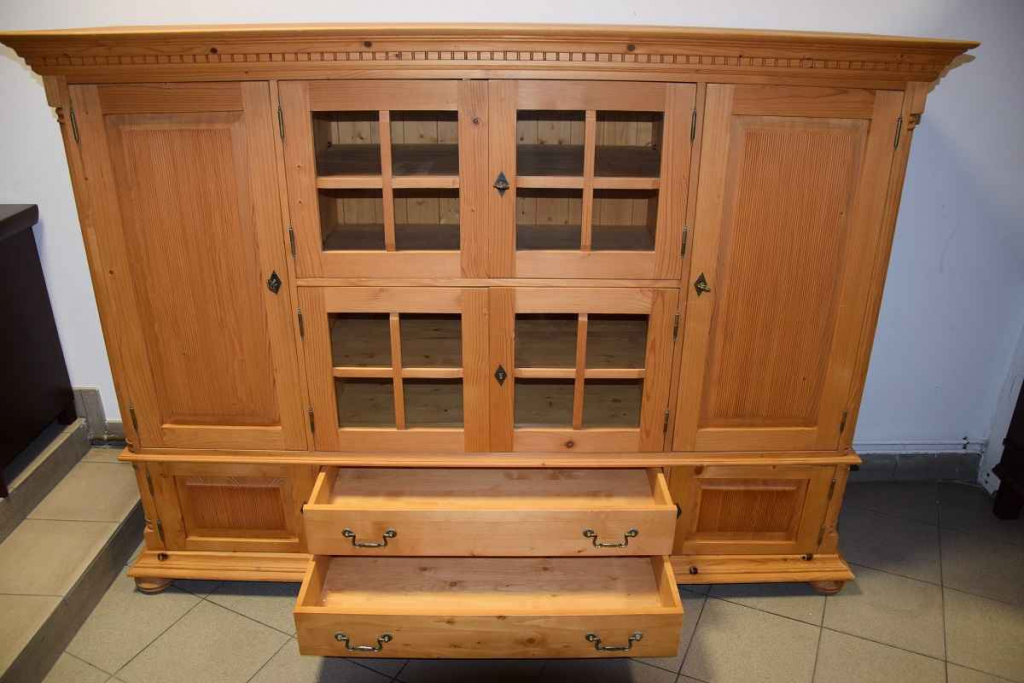 komoda z drewna świerkowego - stan idealny Olsztyn - zdjęcie 3