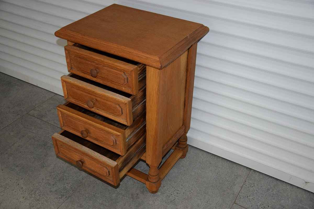 szafka z szufladami z drewna dębowego - super stan Olsztyn - zdjęcie 5