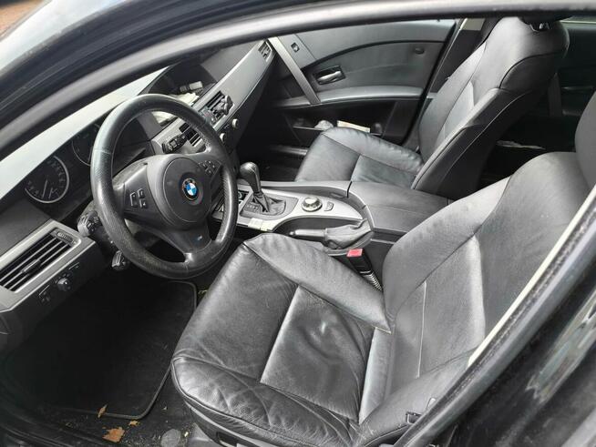 BMW 530d 218km 2005 rok Zarejestrowana Uszkodzona skrzynia Zambrów - zdjęcie 5