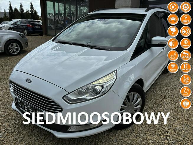 Galaxy 2.0 TDCI Business 150km 7 foteli LED pdc NAVI bezwypadek  2017 Tychy - zdjęcie 1