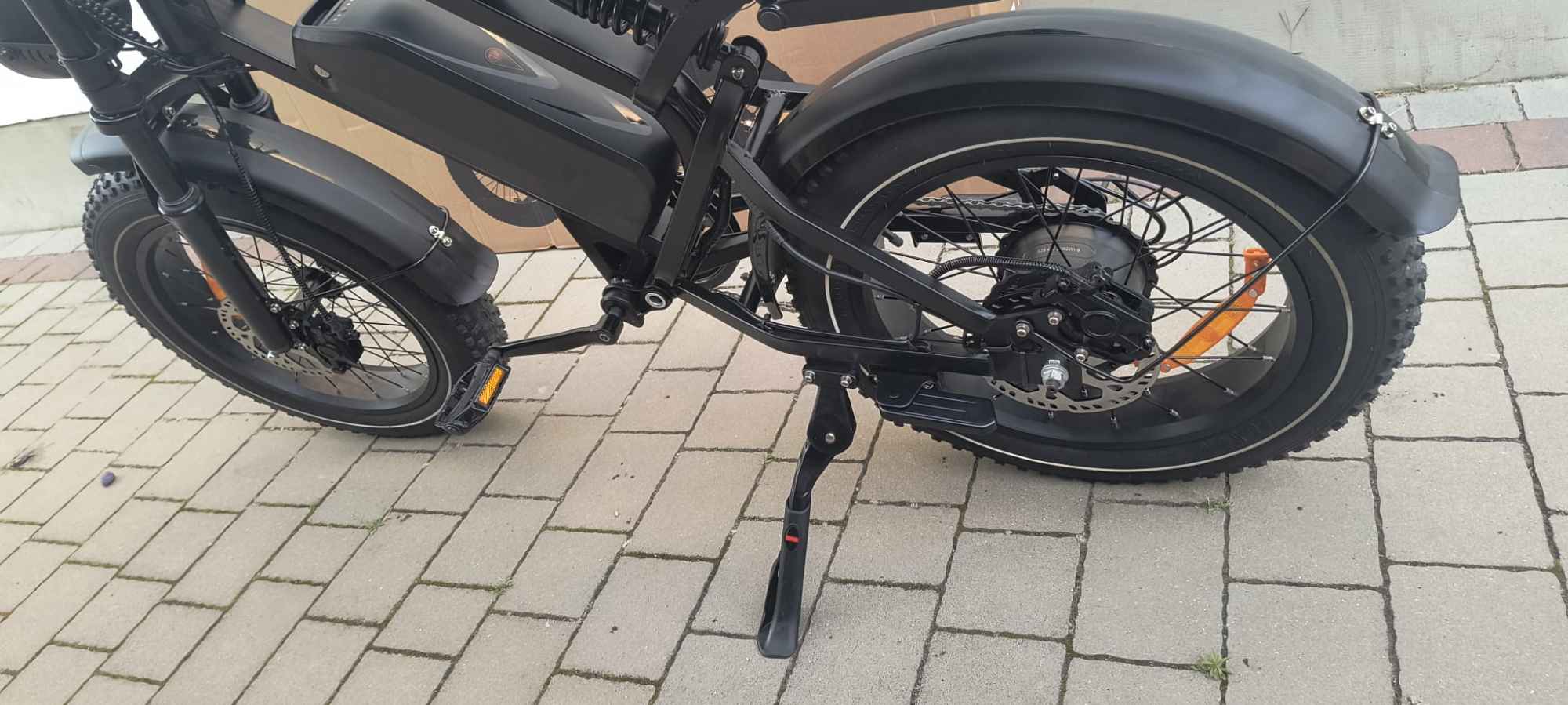 Nowy rower elektryczny Fatbike V20 Pro – czarny Siedlce - zdjęcie 3