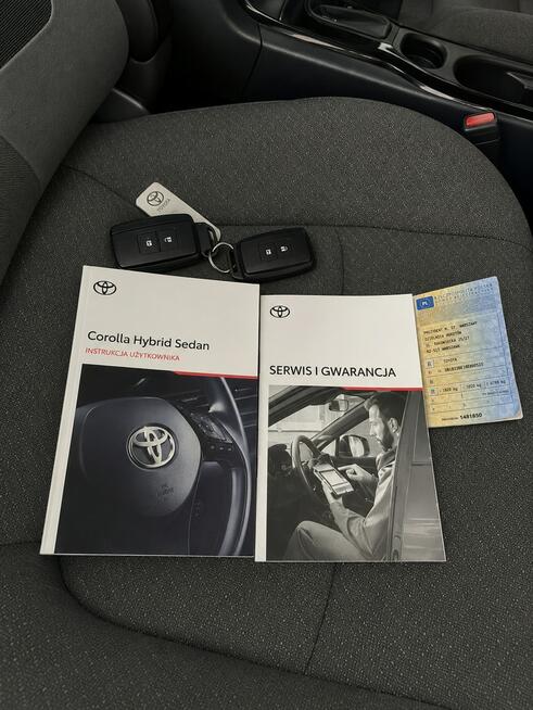 Toyota Corolla 23r + Salon Polska 1.8 HYBRID  1wł  Bezwypadkowy Białystok - zdjęcie 10