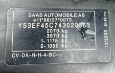 SAAB 9-5 - Salon PL - Bezwypadkowy - niski przebieg Wyposaż Legionowo - zdjęcie 9