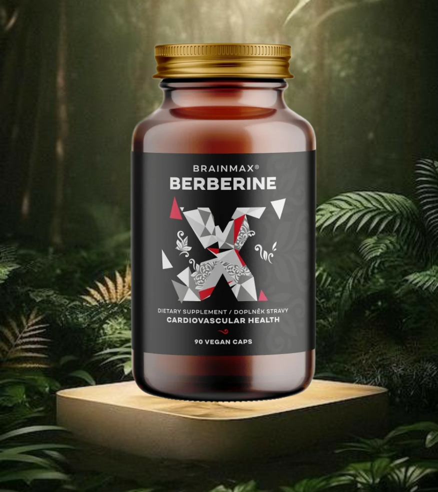 BrainMax Berberine - Optymalizuje Poziom Cholesterolu Grunwald - zdjęcie 3
