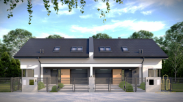 Domy w zabudowie bliźniaczej Dobrzyniewo Duże Dobrzyniewo Duże - zdjęcie 3