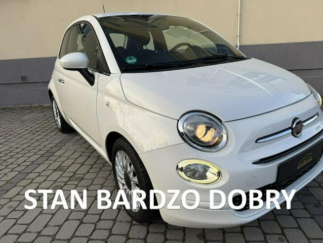 Fiat 500 Bardzo dobry stan, Alufelgi, Mały przebieg. Chlewice - zdjęcie 1