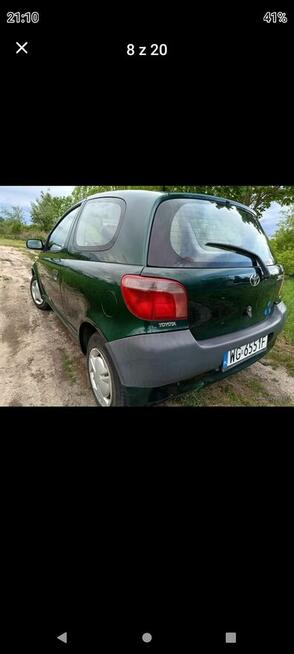 TOYOTA YARIS 2003 1.0i 16V 68KM Łańcuch ABS 4Opony.Całoroczn Łaskarzew - zdjęcie 8