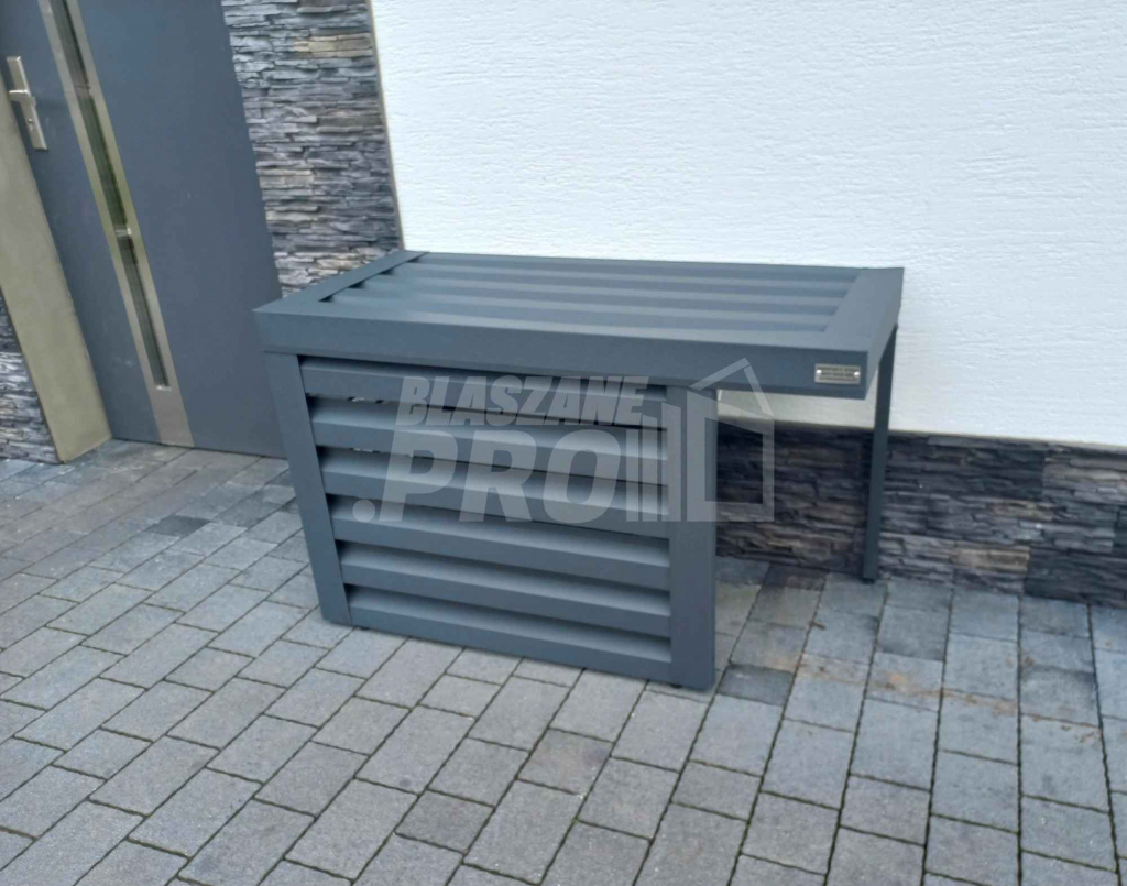 Osłona klimatyzatora pompy ciepła 80x40x70 cm niepełna zabudowa GP297 Jarocin - zdjęcie 7