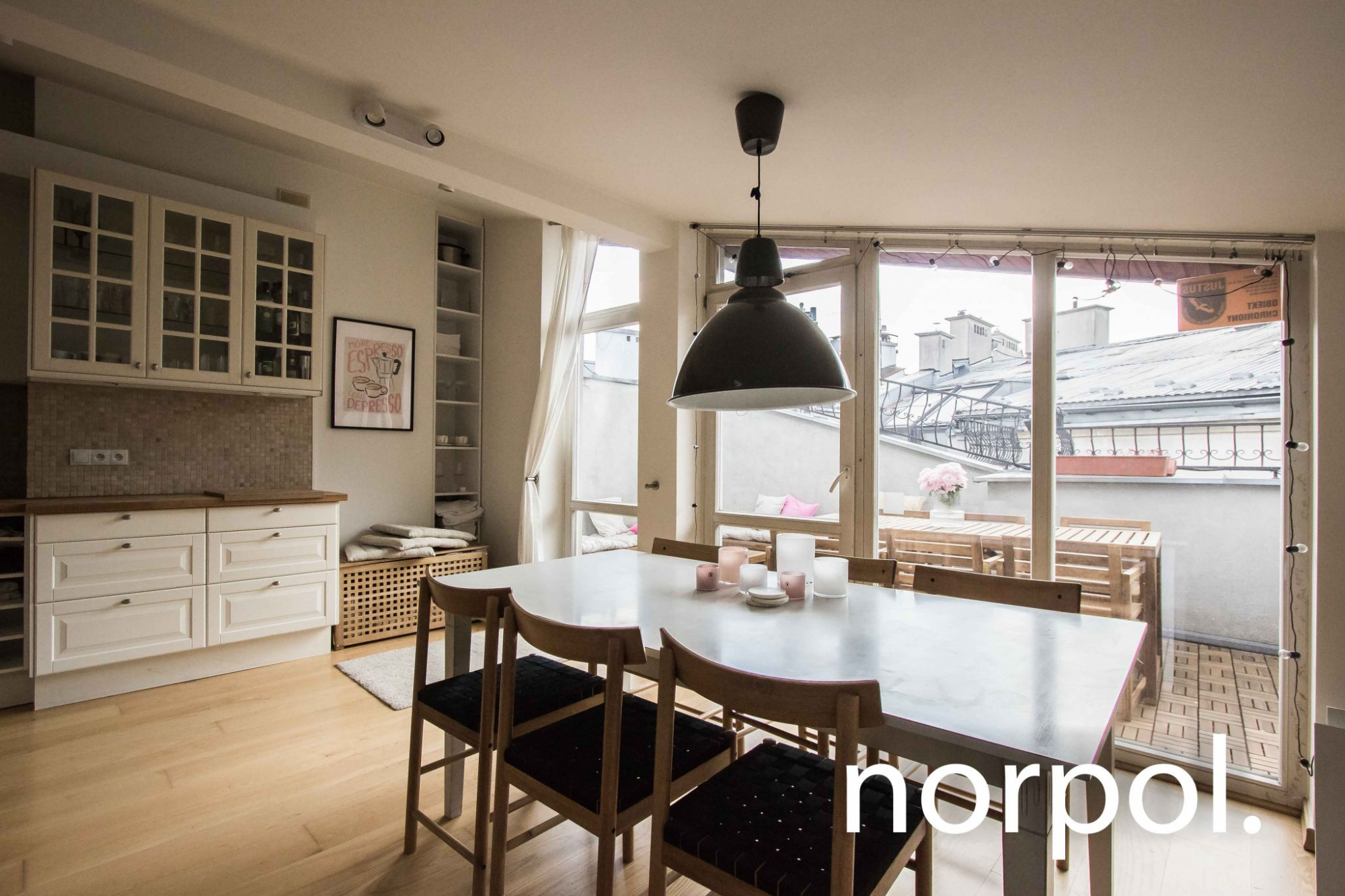 stylowy apartment z 1 sypialnią i dużym tarasem/stylish one-bedroom Kraków - zdjęcie 7