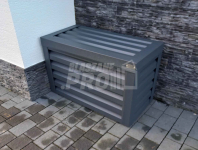 Osłona klimatyzatora - pompy ciepła 70x40x60 cm antracyt GP293 Gdańsk - zdjęcie 3