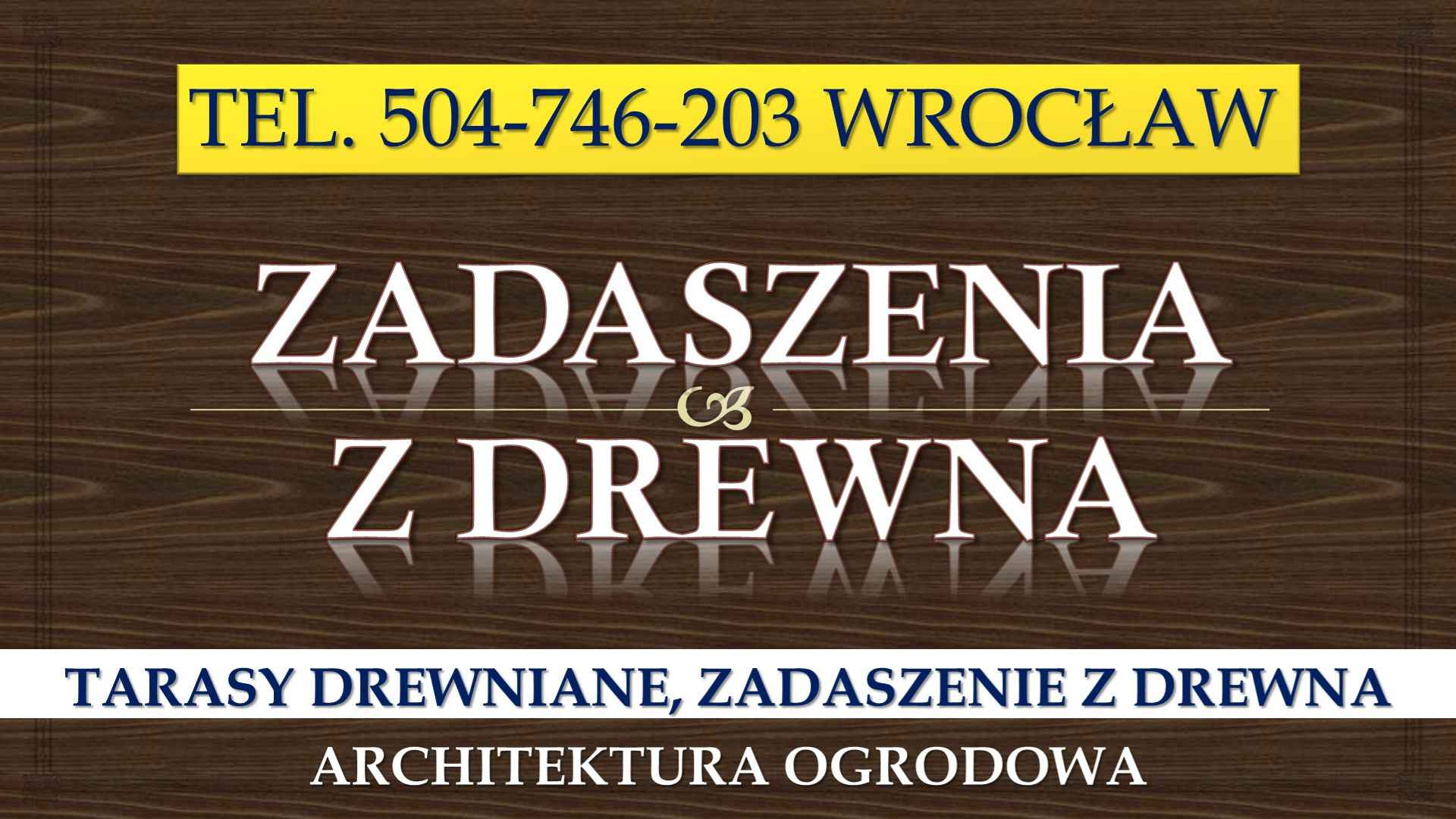 Tarasy drewniane, Wrocław, tel. 504-746-203. Cena, taras drewniany. Psie Pole - zdjęcie 4