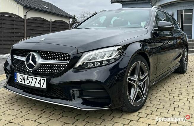 Mercedes-Benz Klasa C W205 AMG Aut. 9G-TRONIC po liftingu Świdnik - zdjęcie 1