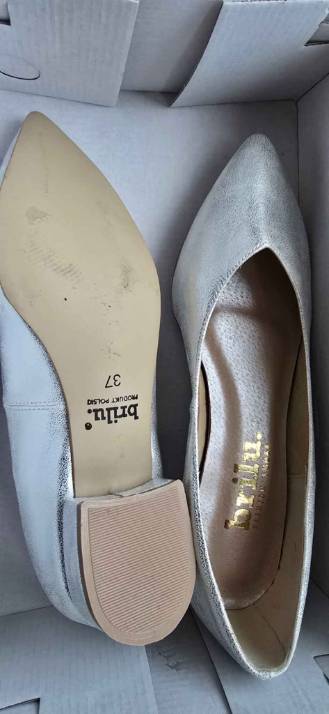 Buty slubne baleriny roz 37 Raków - zdjęcie 4