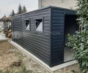 Schowek - Domek Ogrodowy 6x3 - Brama - 2x okno - drzwi  dach ST106 Lubartów - zdjęcie 6