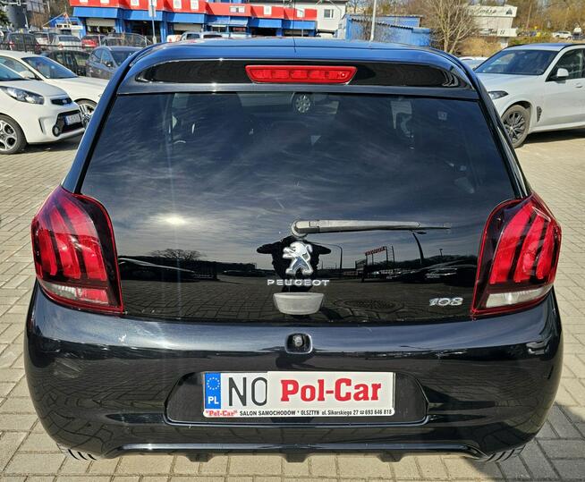 Peugeot 108 Grzane fotele,alufelgi, serwis,kamera cofania, tempomat Olsztyn - zdjęcie 7