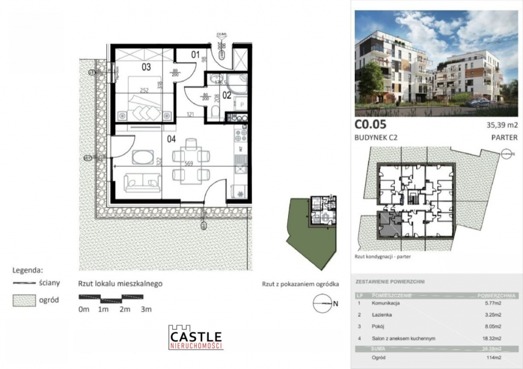Fajne dwupokojowe mieszkanie z dużym ogródkiem Poznań - zdjęcie 5