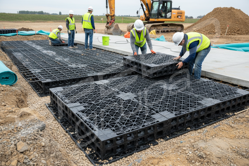 Skrzynka retencyjna SPEED drain 60x60x5 Bemowo - zdjęcie 10