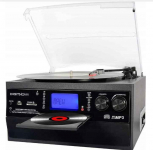 WIEŻA STEREO GRAMOFON DIGITNOW M503 CD VINYL TAPE FM AUX Bydgoszcz - zdjęcie 3