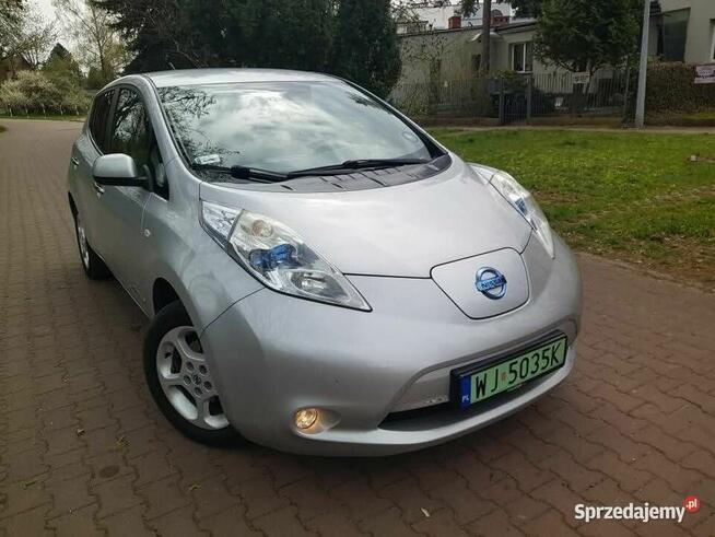 Nissan Leaf 2012 rok pierwszy właściciel Warszawa - zdjęcie 5