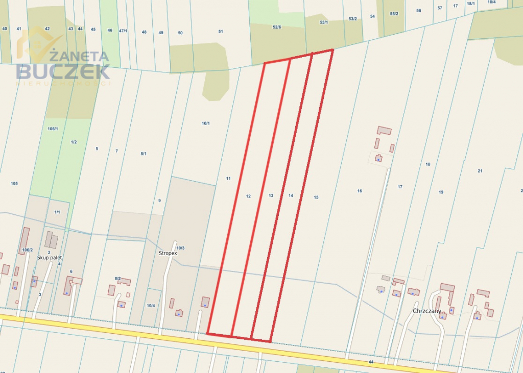 Na sprzedaż – kompleks działek inwestycyjnych Janaszówek - zdjęcie 2