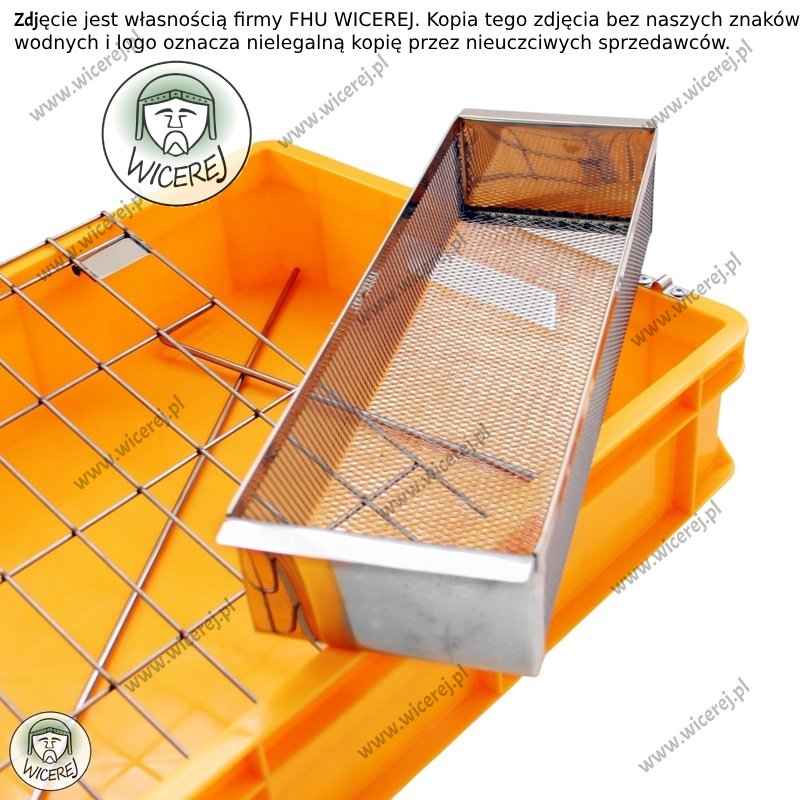 Duża Wanienka do odsklepiania ramek z nierdzewnym koszem na odsklepiny Jaśliska - zdjęcie 11