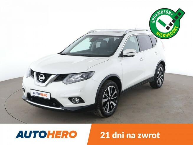 Nissan X-Trail 4x4, 7 os. skóra, LED, navi, panorama, klima auto Warszawa - zdjęcie 1